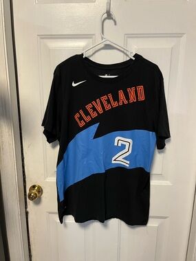 Nike Black Tee with Orange Cleveland Graphic